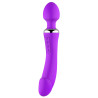 Generique Wand et Vibro Double End 22cm Violet